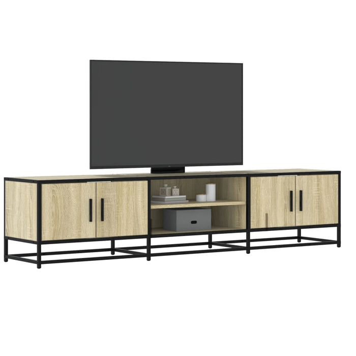 Mobile Porta TV Rovere Sonoma 180x35x41 cm in Truciolato 3300776