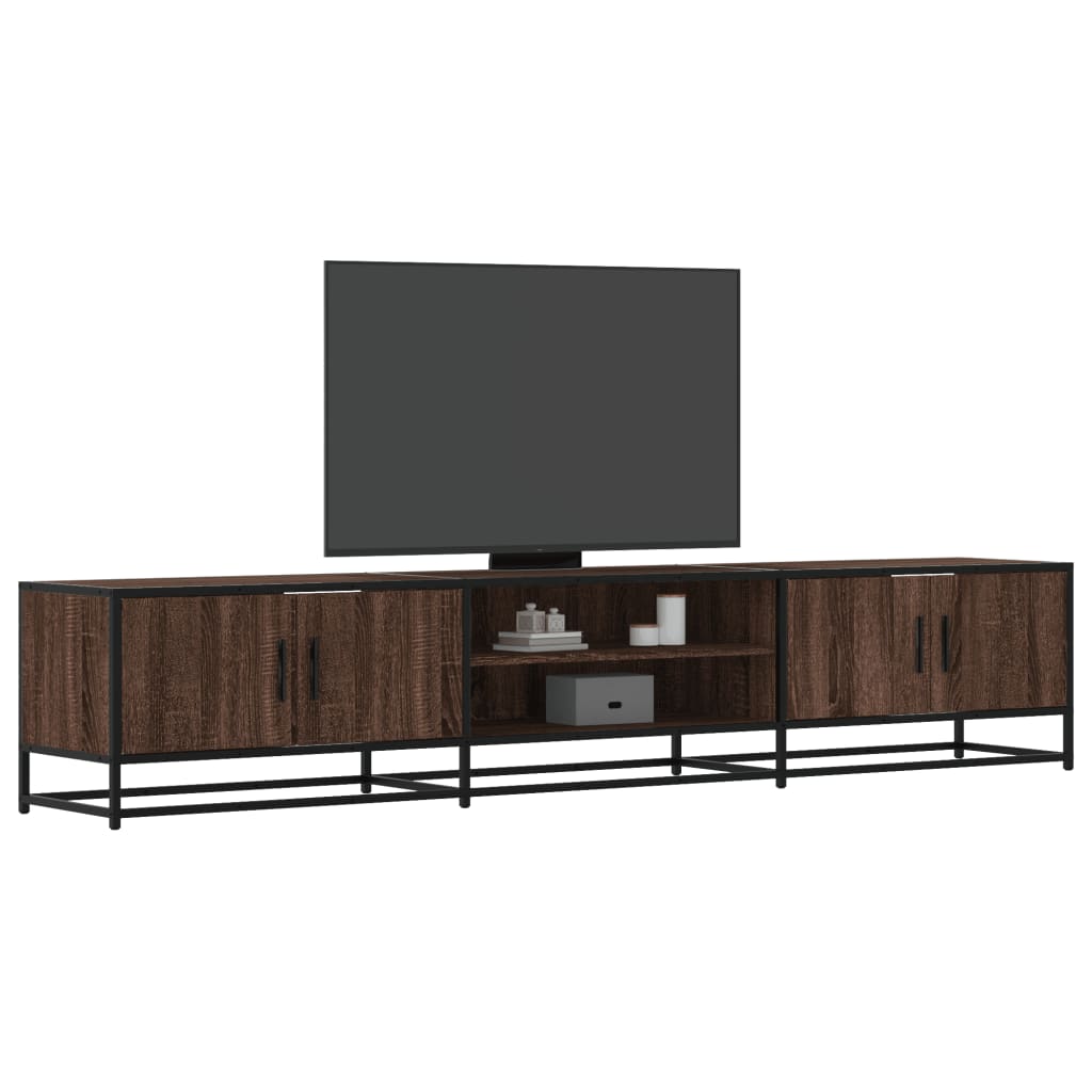 Mobile TV Rovere Marrone 210x35x41 cm in Truciolato 3300784