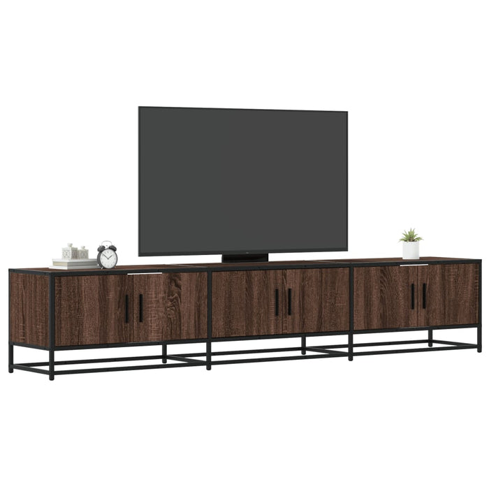 Mobile TV Rovere Marrone 210x35x41 cm in Truciolato 3300794