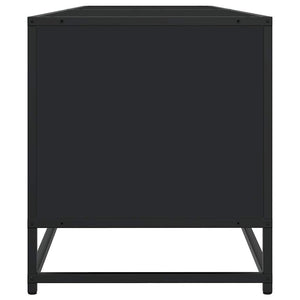 Mobile Porta TV Nero 180,5x40x46 cm in Truciolato 3300800