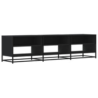 Mobile Porta TV Nero 180x40x46 cm in Legno Multistrato 3300805