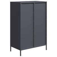 Credenza Antracite 68x39x101,5 cm Acciaio 851222