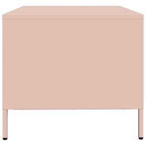 Mobile TV Rosa 68x50x43,5 cm in Acciaio Laminato a Freddo 851239