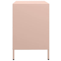 Credenza Rosa 68x39x58,5 cm in Acciaio Laminato a Freddo 851293