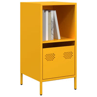 Credenza Giallo Senape 35x39x73,5 cm Acciaio Laminato a Freddo 851355