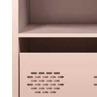 Credenza Rosa 68x39x73,5 cm in Acciaio Laminato a Freddo 851359