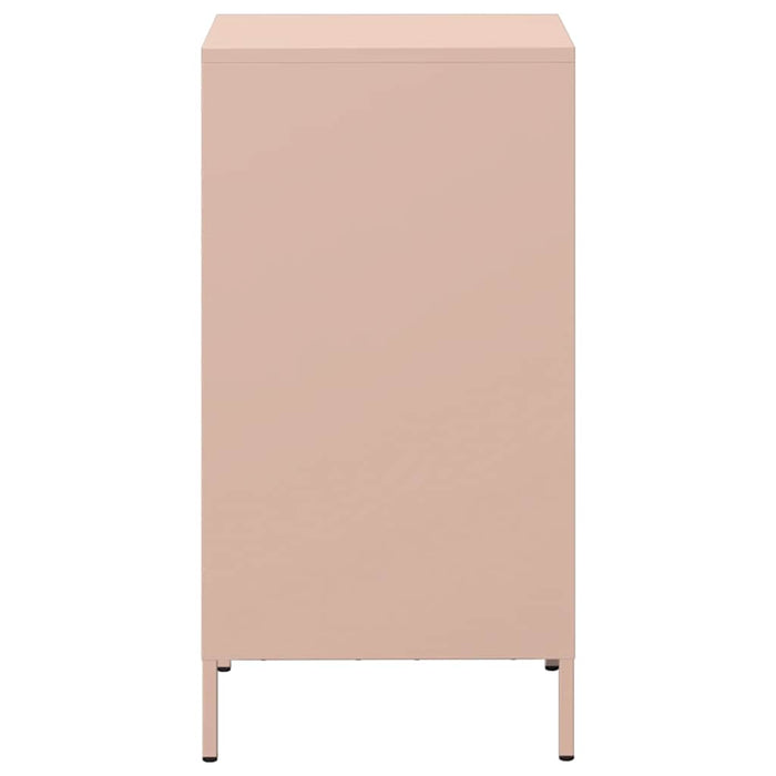 Credenza Rosa 35x39x73,5 cm in Acciaio Laminato a Freddo 851395