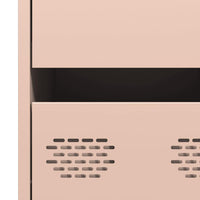 Credenza Rosa 35x39x73,5 cm in Acciaio Laminato a Freddo 851395