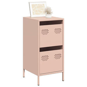 Credenza Rosa 35x39x73,5 cm in Acciaio Laminato a Freddo 851395