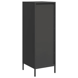 Credenza Nera 39x35x103,5 cm in Acciaio 851400