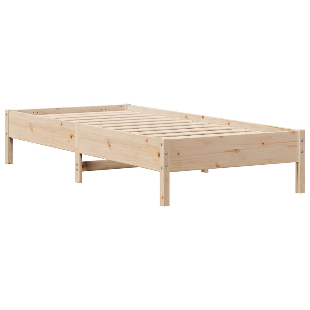 Letto senza Materasso 90x200 cm in Legno Massello di Pino 3301719