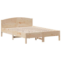 Letto senza Materasso 160x200 cm in Legno Massello di Pino 3301821