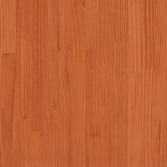 Giroletto Cassetti Marrone Cera 120x190 cm Legno Massello Pino 3301925