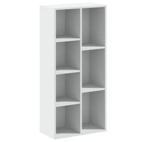 Libreria Bianca 50x25x105 cm in Legno Multistrato 852789