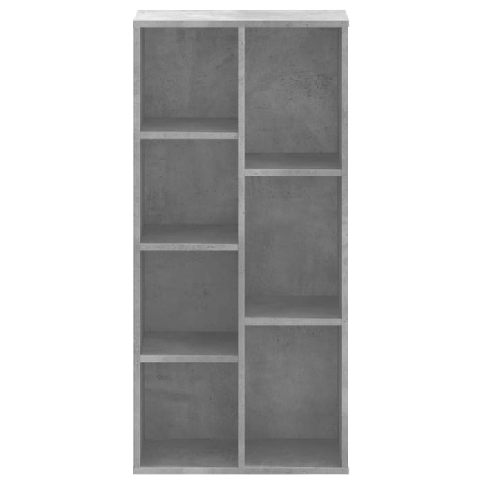 Libreria Grigio Cemento 50x25x105 cm in Legno Multistrato 852792