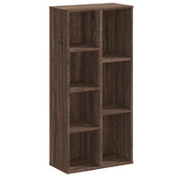 Libreria Rovere Marrone 50x25x105 cm in Legno Multistrato 852795