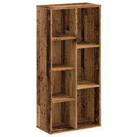 Libreria Legno Antico 50x25x105 cm in Legno Multistrato 852796