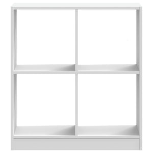 Libreria Bianca 68,5x32x75 cm in Legno Multistrato 852807