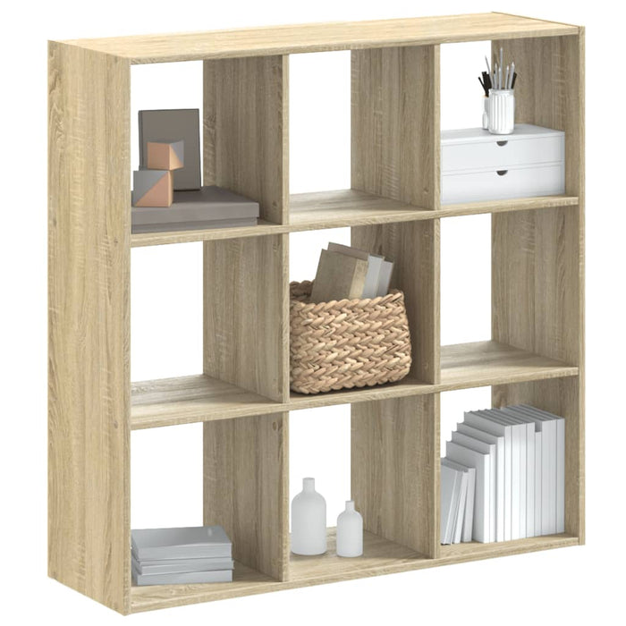 Libreria Rovere Sonoma 102x32x102 cm in Legno Multistrato 852818