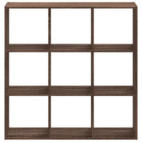 Libreria Rovere Marrone 102x32x102 cm in Legno Multistrato 852822