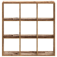 Libreria Legno Antico 102x32x102 cm in Legno Multistrato 852823