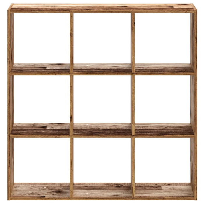 Libreria Legno Antico 102x32x102 cm in Legno Multistrato 852823