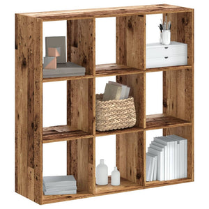 Libreria Legno Antico 102x32x102 cm in Legno Multistrato 852823