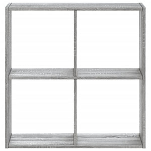 Libreria Grigio Sonoma 68,5x32x68,5 cm in Legno Multistrato 852830