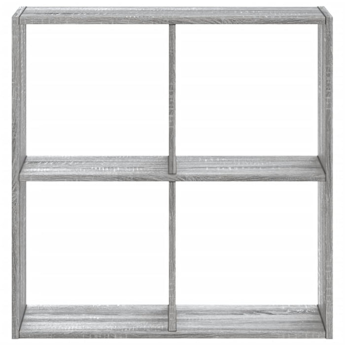 Libreria Grigio Sonoma 68,5x32x68,5 cm in Legno Multistrato 852830