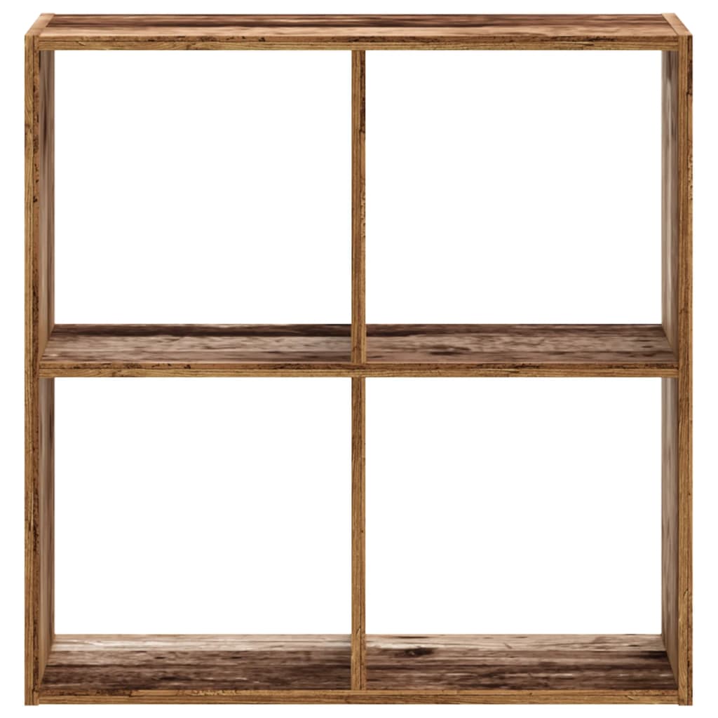 Libreria Legno Antico 68,5x32x68,5 cm in Legno Multistrato 852832