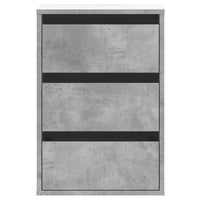 Cassettiera Angolo Grigio Cemento 40x41x58cm Legno Multistrato 852837