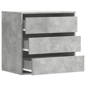 Cassettiera Angolo Grigio Cemento 60x41x58cm Legno Multistrato 852846