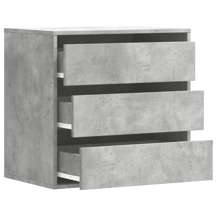 Cassettiera Angolo Grigio Cemento 60x41x58cm Legno Multistrato 852846