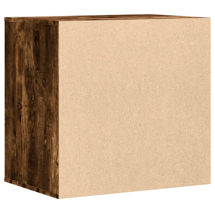 Cassettiera Angolare Rovere Fumo 60x41x58cm Legno Multistrato 852847