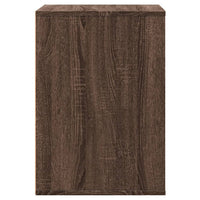 Cassettiera Angolo Rovere Marrone 60x41x58cm Legno Multistrato 852849