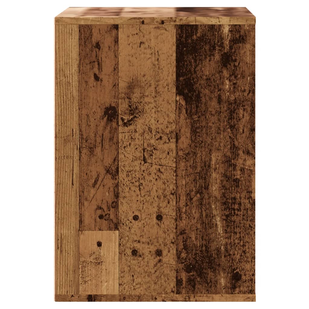 Cassettiera Angolare Legno Antico 60x41x58 cm Legno Multistrato 852850