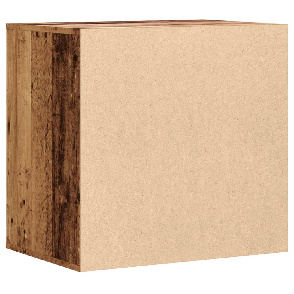 Cassettiera Angolare Legno Antico 60x41x58 cm Legno Multistrato 852850