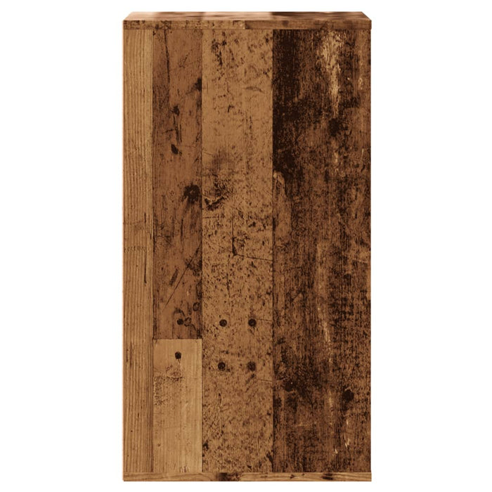 Cassettiera Angolare Legno Antico 40x41x76 cm Legno Multistrato 852868