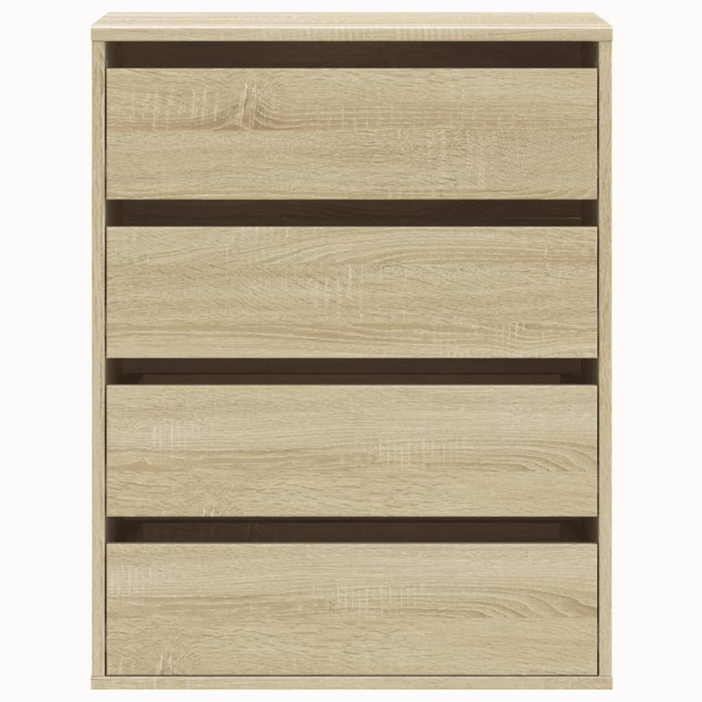 Cassettiera Angolare Rovere Sonoma 60x41x76cm Legno Multistrato 852872