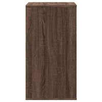 Cassettiera Angolo Rovere Marrone 60x41x76cm Legno Multistrato 852876