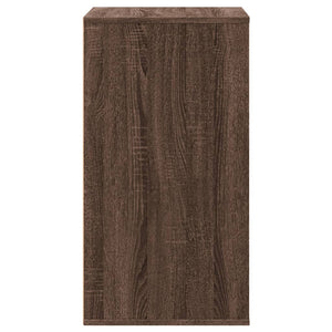 Cassettiera Angolo Rovere Marrone 60x41x76cm Legno Multistrato 852876