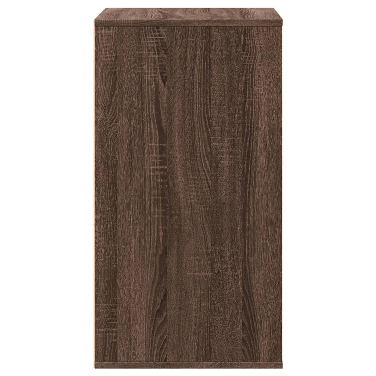 Cassettiera Angolo Rovere Marrone 60x41x76cm Legno Multistrato 852876