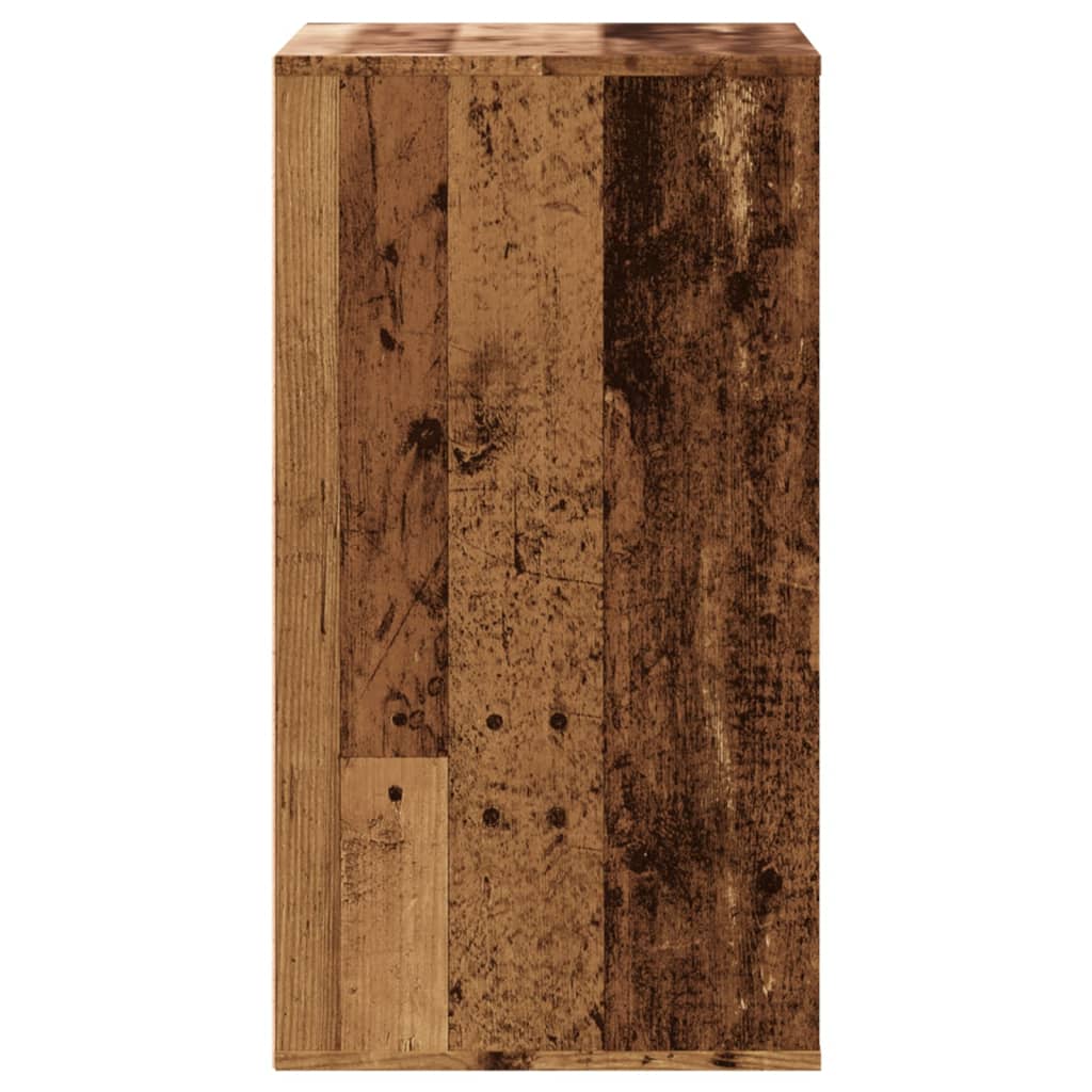 Cassettiera Angolare Legno Antico 60x41x76 cm Legno Multistrato 852877