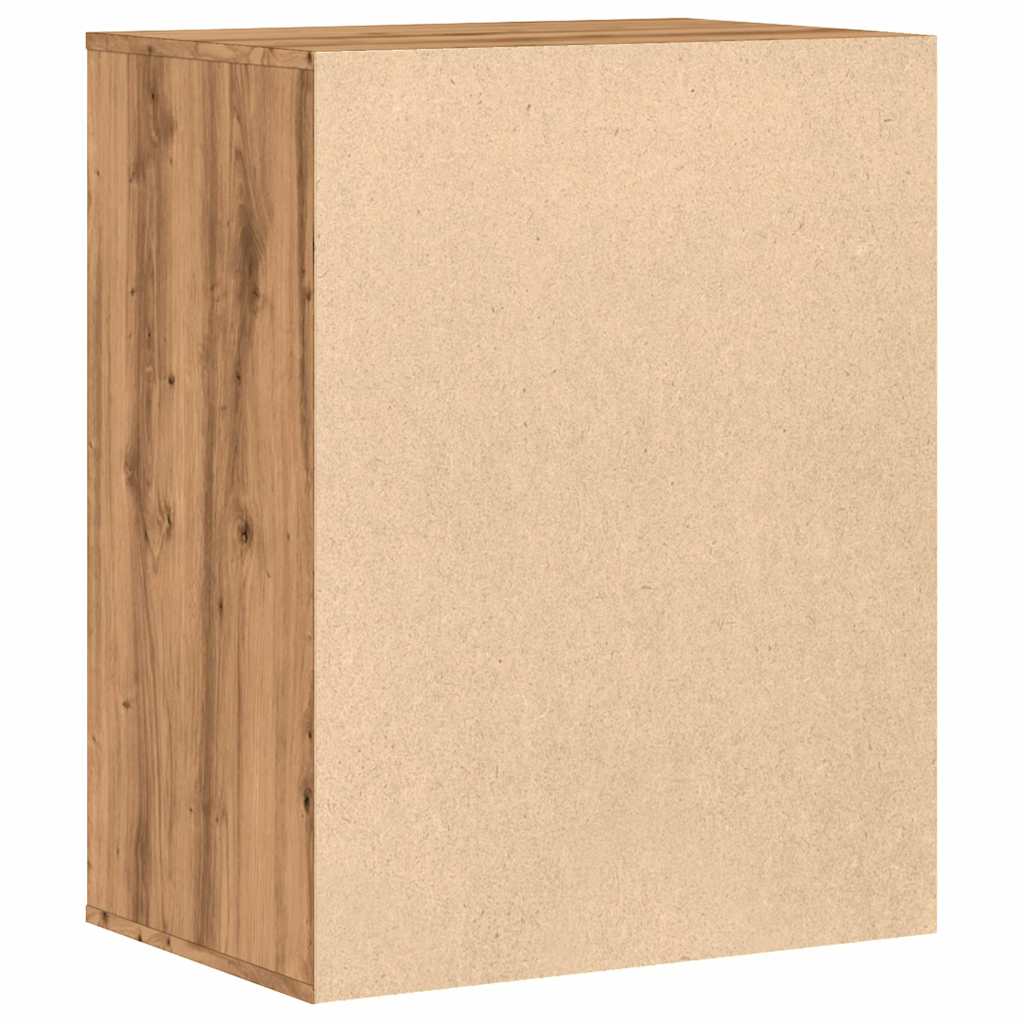 Cassettiera Angolare Rovere Artigianale 60x41x76cm Multistrato 852878