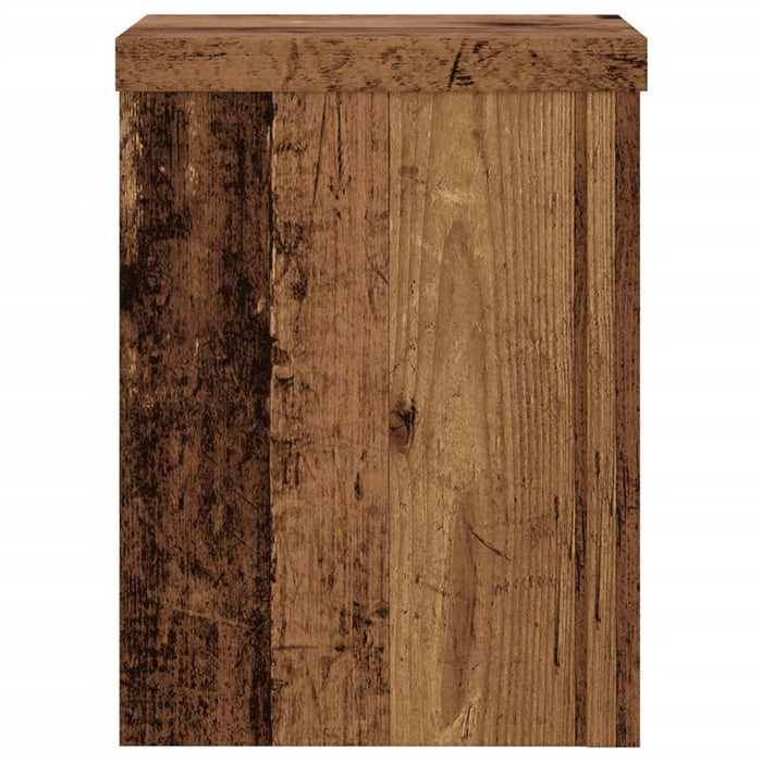 Supporti per Piante 2 pz Legno 15x15x20 cm Legno Multistrato 852895