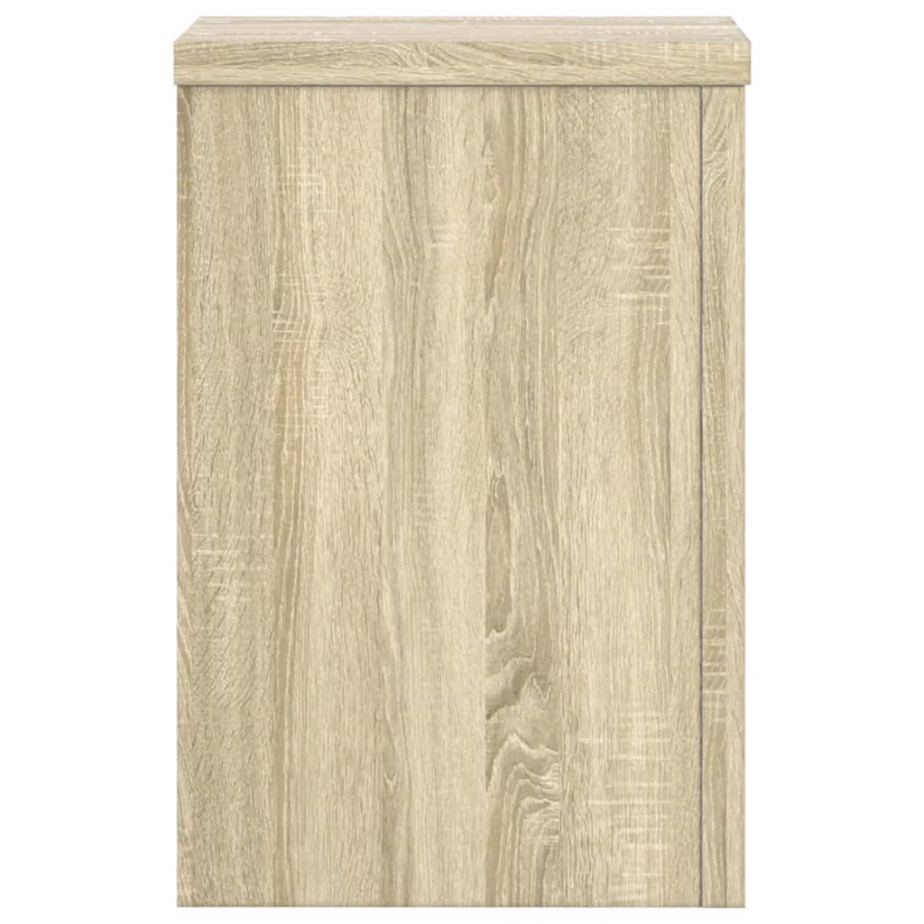 Supporti per Piante 2 pz Rovere 20x20x30 cm in Multistrato 852899