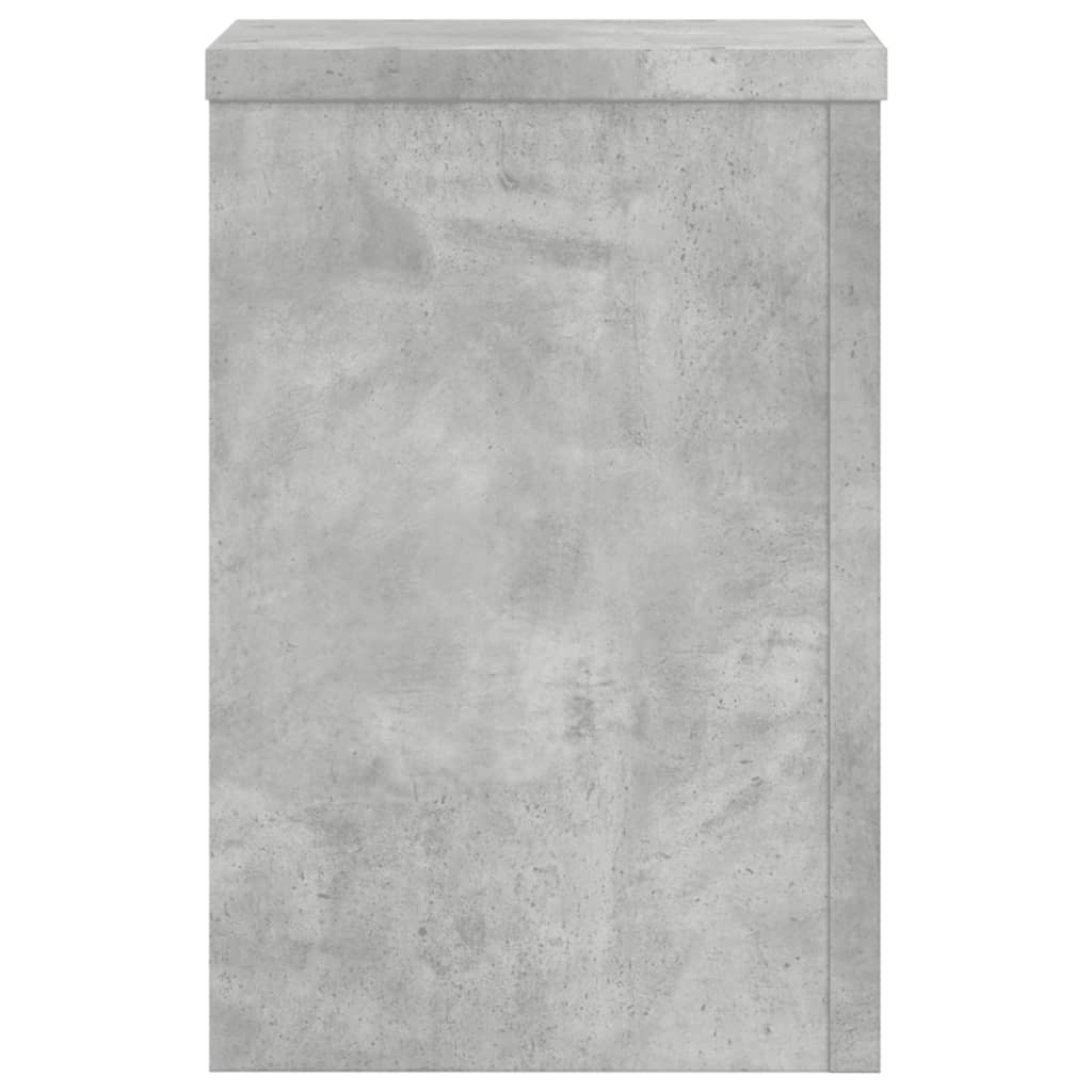 Supporti per Piante 2 pz Grigio 20x20x30 cm Legno Multistrato 852900