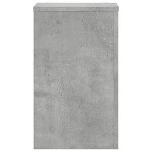 Supporti per Piante 2 pz Grigio 30x30x50 cm Legno Multistrato 852918