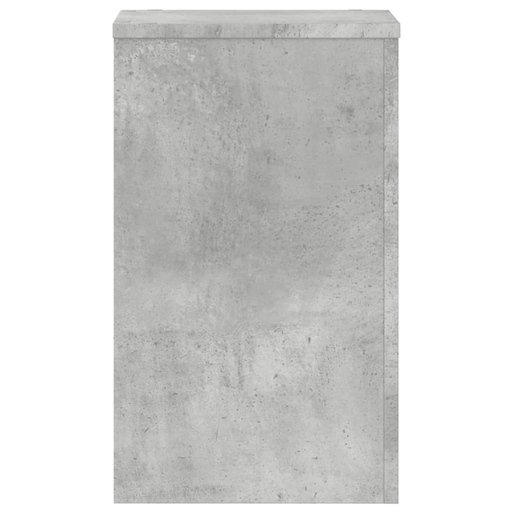 Supporti per Piante 2 pz Grigio 30x30x50 cm Legno Multistrato 852918