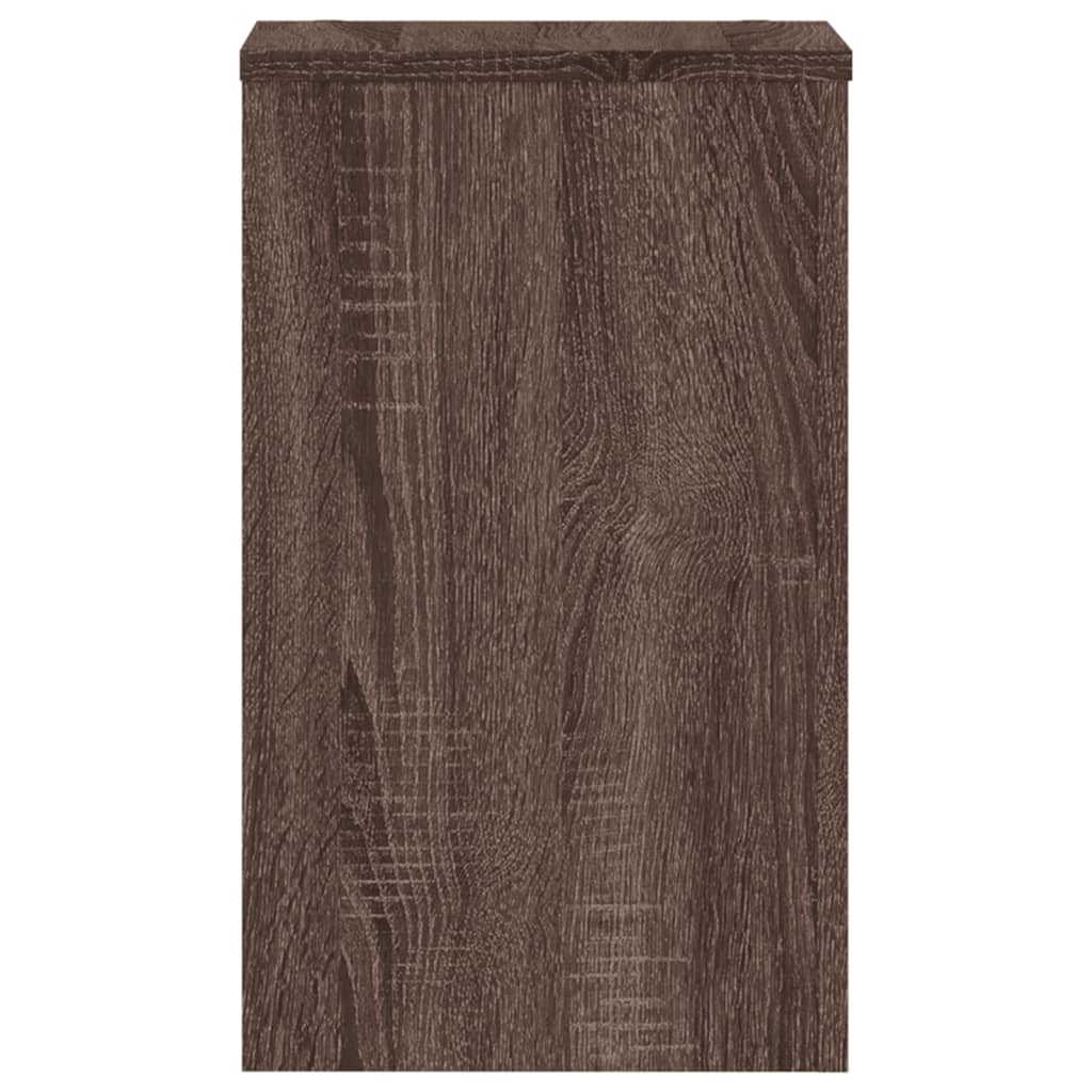 Supporti per Piante 2 pz Marrone 30x30x50 cm Legno Multistrato 852921